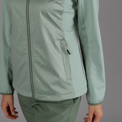 CMP giacca in softshell leggero con stampa donna - col. 14ZR