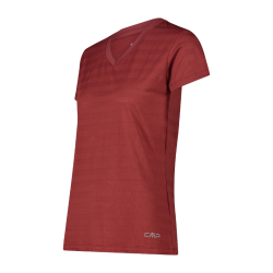 CMP T-shirt con inserti in mesh orizzontali donna - col. C695