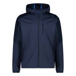 CMP giacca in softshell con trama jacquard - col N950