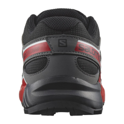 Salomon Speedcross J da bambino - col. black / quiet shade / high risk red