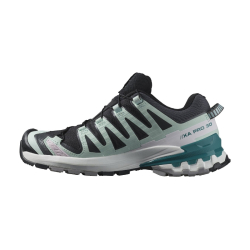 Salomon XA Pro 3D V9 Gore-Tex da donna - col. black / bleached aqua / harbor blue