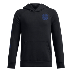 Under Armour UA Rival Fleece Spiral Logo Hoodie da bambino - col. 0001