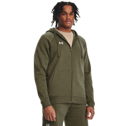 Under Armour UA Rival Fleece Full-Zip Hoodie da uomo - col. 0390