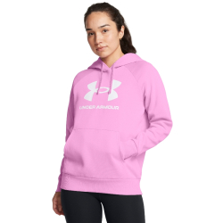 Under Armour UA Rival Fleece Big Logo Hoodie da donna - col. 0638