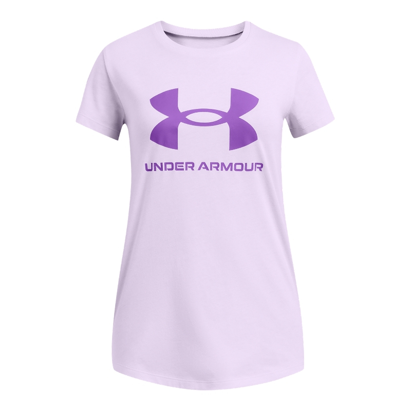 Under Armour UA Graphic Short Sleeve da bambina - col. 0535