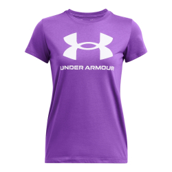 Under Armour UA Rival Logo Short Sleeve da donna - col. 0525