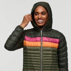 Cotopaxi Fuego Hooded Down Jacket - col. WDTF