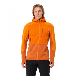 Vaude Monviso grid fleece jacket da uomo - kurkuma