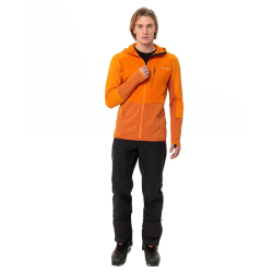 Vaude Monviso grid fleece jacket da uomo - kurkuma