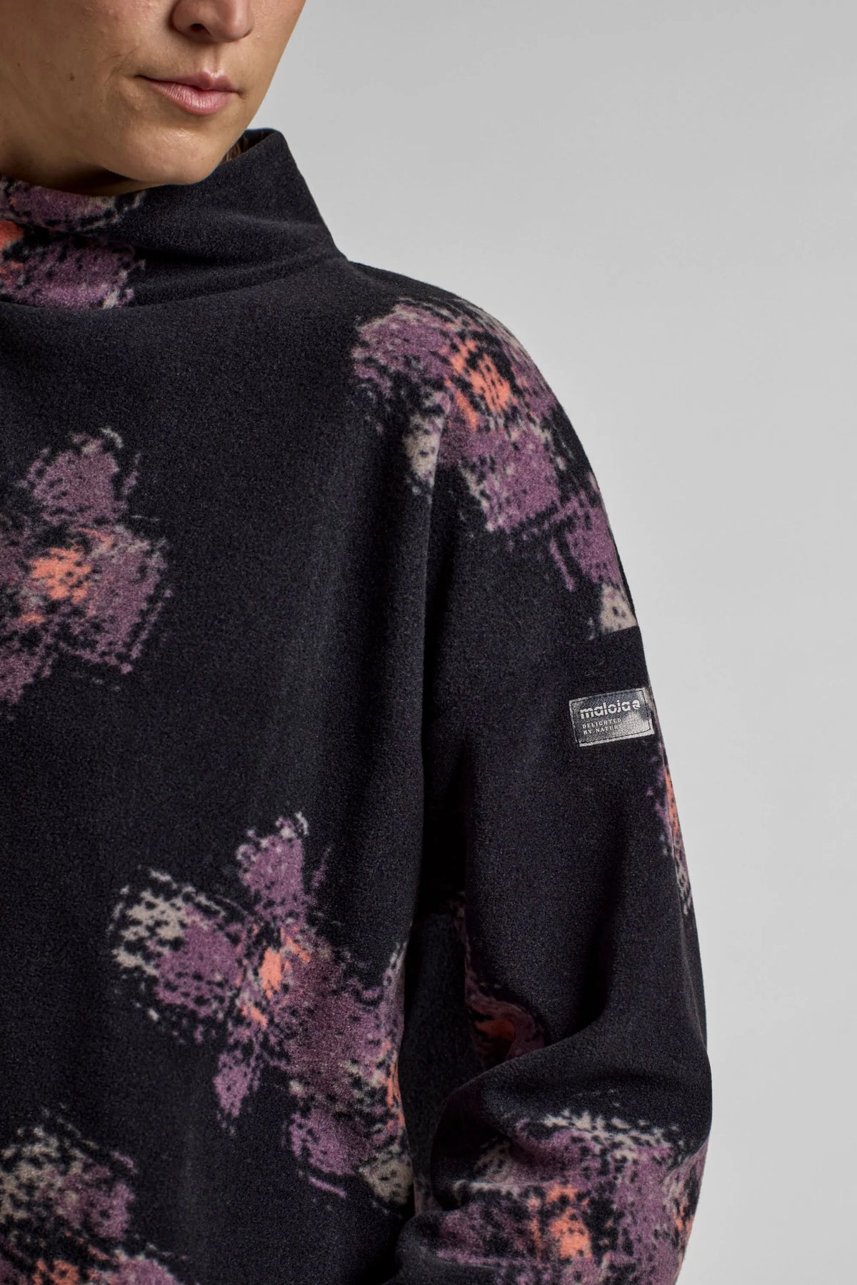 RomaliaM. Printed Fleece Shirt - col. 1244