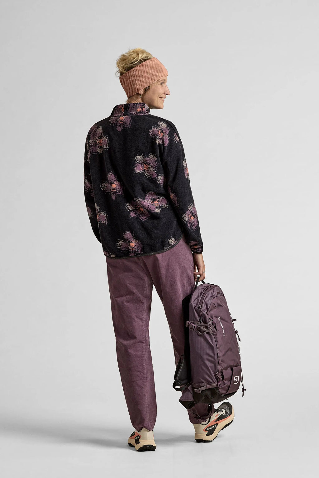 RomaliaM. Printed Fleece Shirt - col. 1244