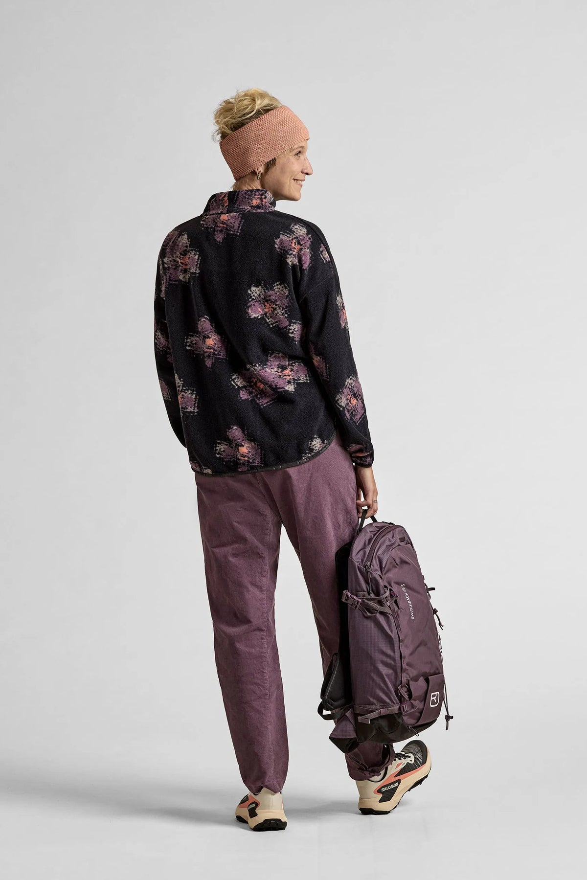 RomaliaM. Printed Fleece Shirt - col. 1244