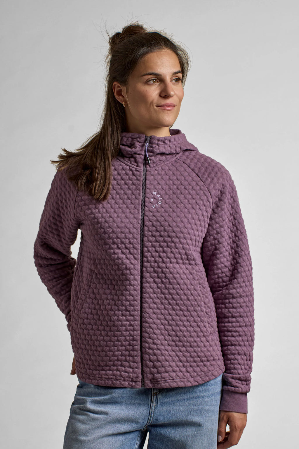 RundfjelletM. Bubble Sweat Jacket - col. 1228