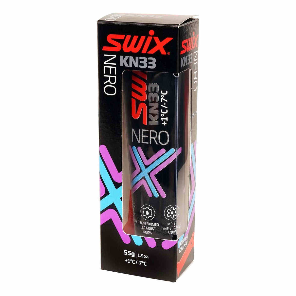 KN33 Nero Klister (+1°/-7°)