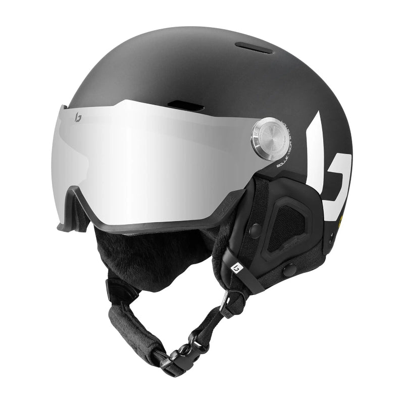 Might Visor - black matte / brown gun