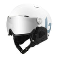 Might Visor - offwhite matte / brown gun