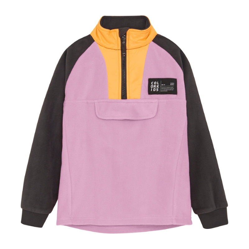 Anorak fleece jacket - col. 5214