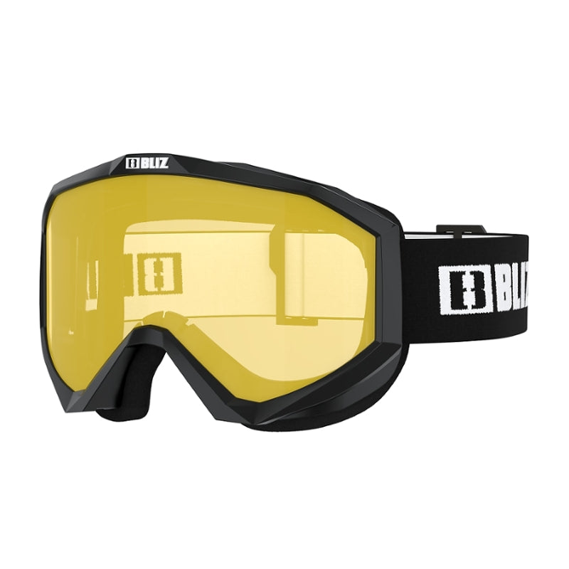 Liner - black, white logo, yellow