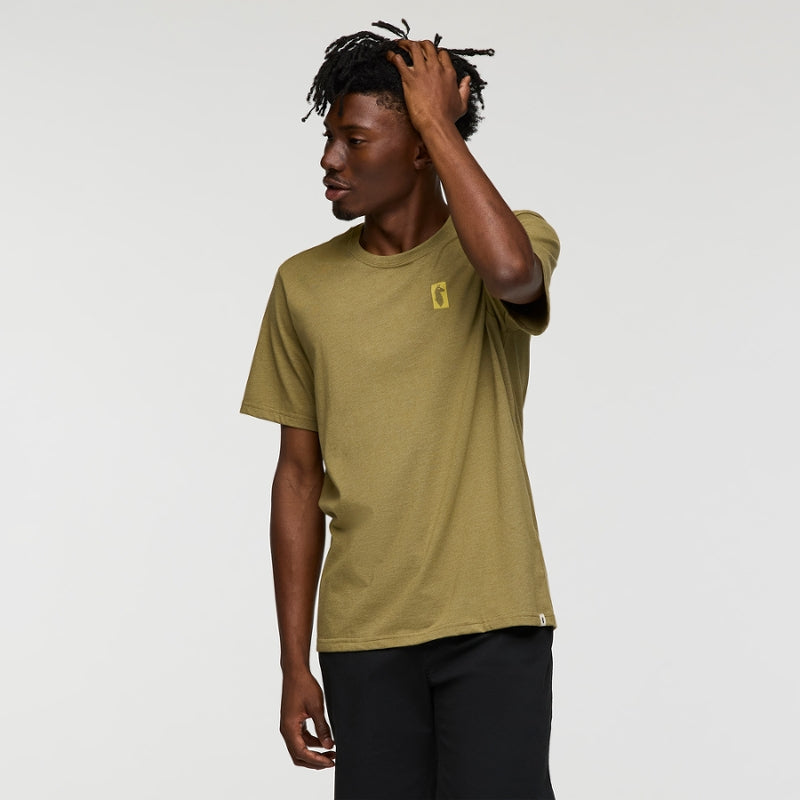 Gear for good stripes T-shirt - col. MOSS