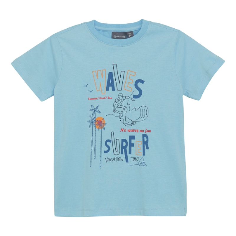 T-shirt con stampa - col. 7148