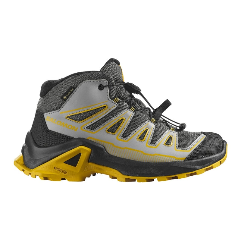 X Ultra Mid GTX J - castlerock / black / spicy mustard