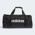 Borsone Linear Medium - black / black / white