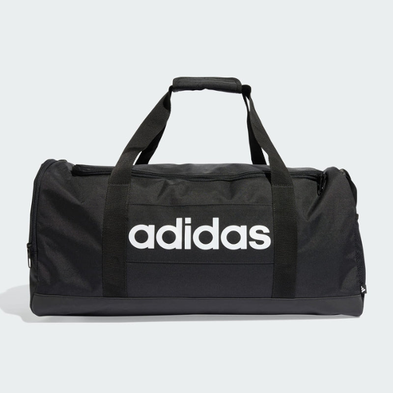 Borsone Linear Medium - black / black / white