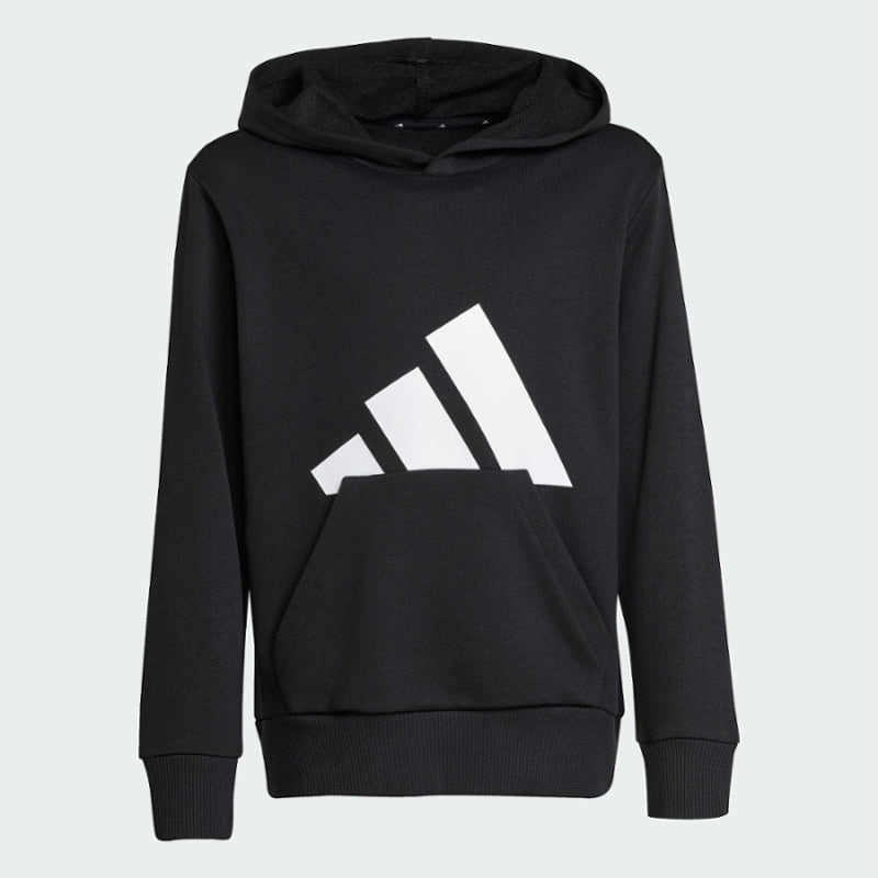 Felpa con cappuccio Essentials junior - black / white