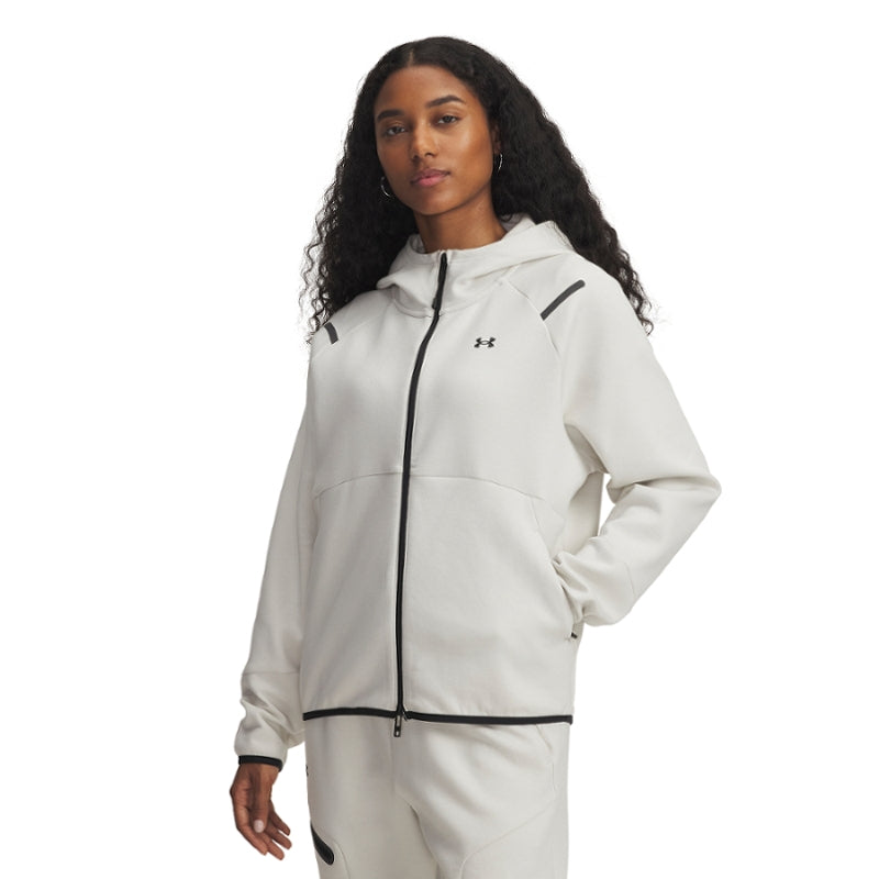 UA Unstoppable Fleece Full Zip Hoodie - col. 0110