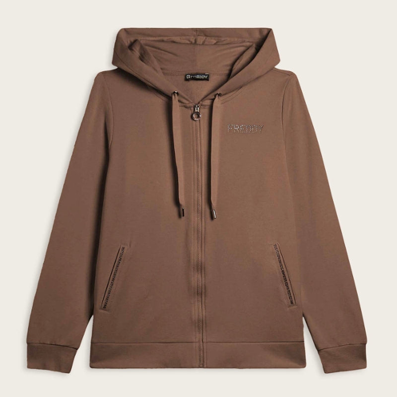Felpa Cappuccio e Zip - col. Z59