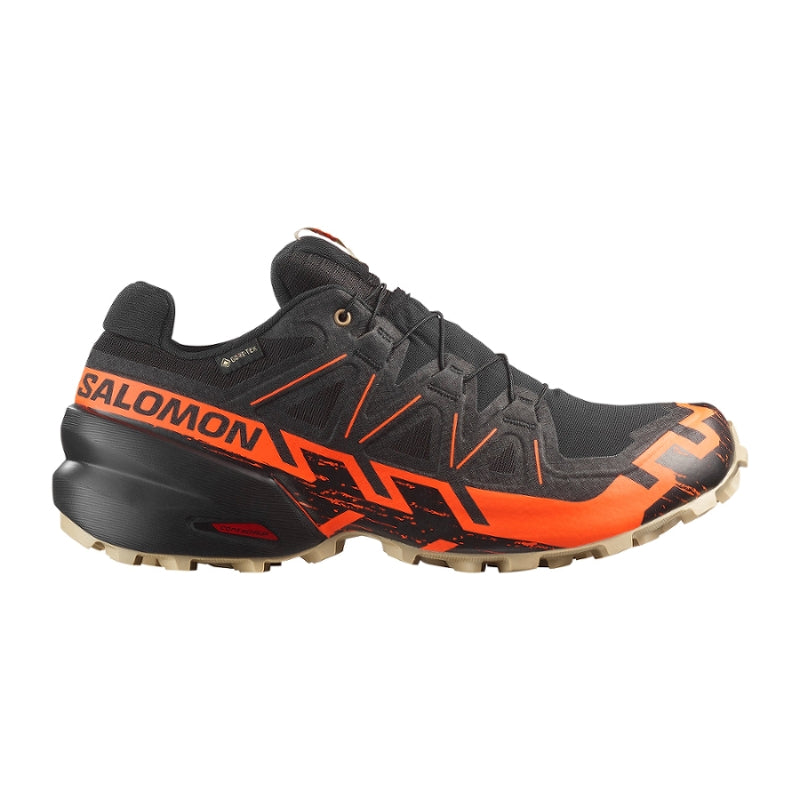 Speedcross 6 GTX - black / shocking orange