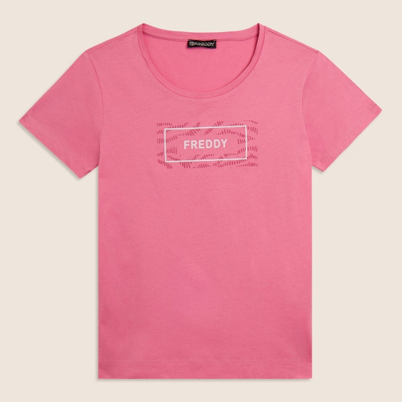 T-shirt con Grafica Ondulata - col. P47
