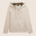 Felpa con Cappuccio Animalier - col. W33