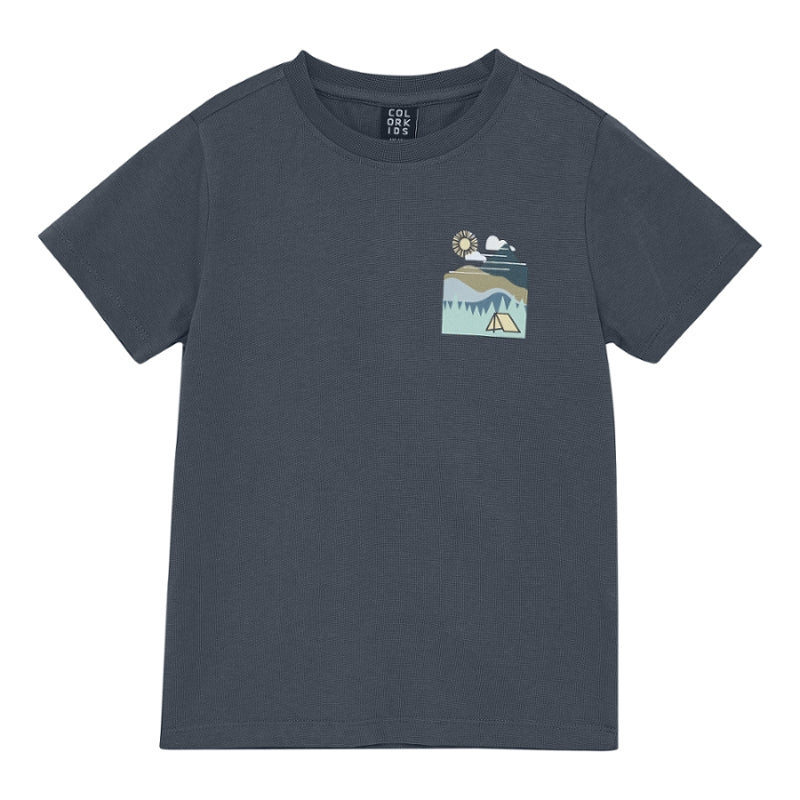 T-shirt in Cotone con Stampe - col. 1922