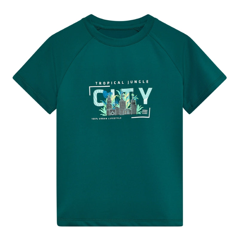 T-shirt Tecnica con Stampa - col. 9917