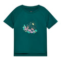 T-shirt Tecnica Con Fiori - col. 9917